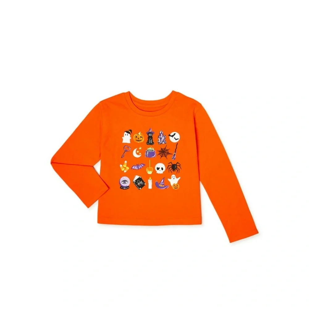 NWT Way To Celebrate Halloween Star Legging & Graphic Long Sleeve Tee Shirt